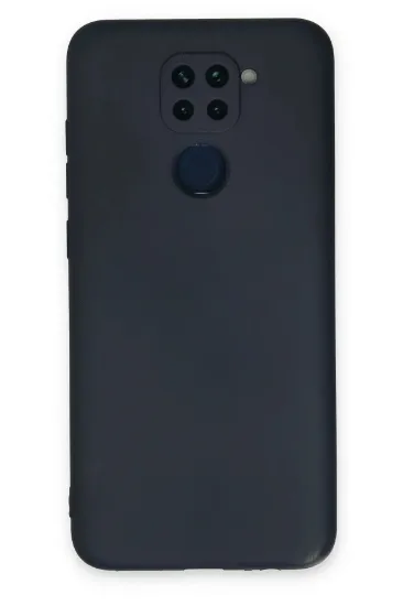 Newface Xiaomi Redmi Note 9 Kılıf Nano içi Kadife Silikon - Lacivert resmi