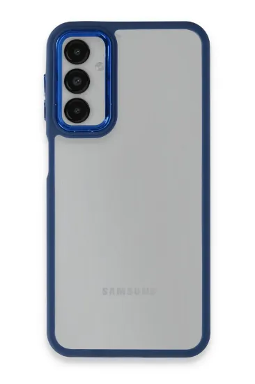 Newface Samsung Galaxy A14 4G Kılıf Dora Kapak - Mavi resmi