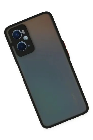 Newface Oppo A96 Kılıf Montreal Silikon Kapak - Siyah resmi
