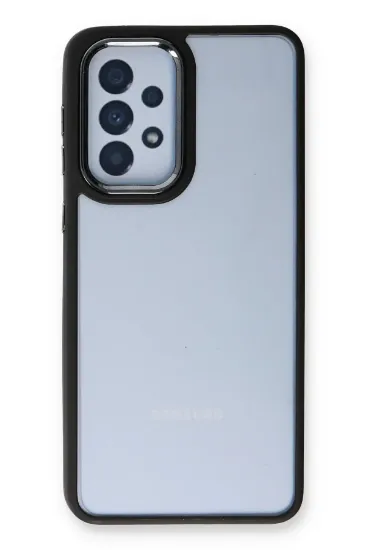 Newface Samsung Galaxy A23 4G Kılıf Dora Kapak - Siyah resmi