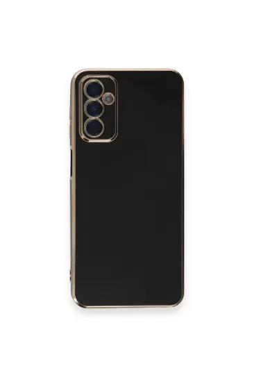 Newface Samsung Galaxy A14 4G Kılıf Volet Silikon - Siyah resmi
