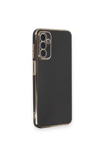 Newface Samsung Galaxy A14 4G Kılıf Volet Silikon - Siyah resmi