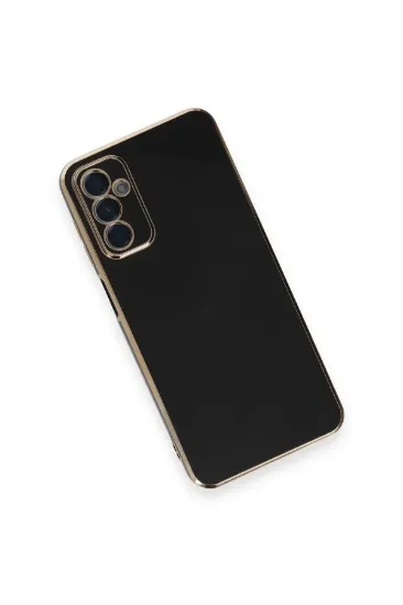 Newface Samsung Galaxy A14 4G Kılıf Volet Silikon - Siyah resmi