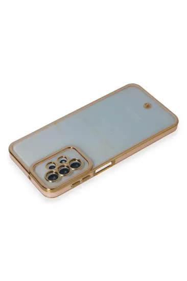 Newface Samsung Galaxy A23 4G Kılıf Liva Lens Silikon - Pudra resmi