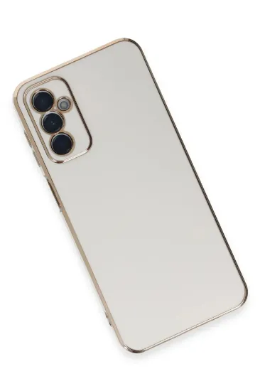 Newface Samsung Galaxy A14 4G Kılıf Volet Silikon - Beyaz resmi