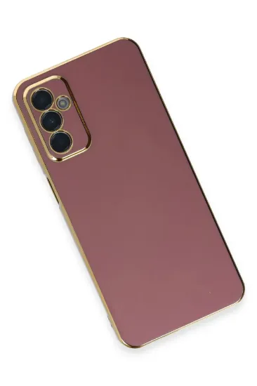 Newface Samsung Galaxy A14 4G Kılıf Volet Silikon - Kırmızı resmi