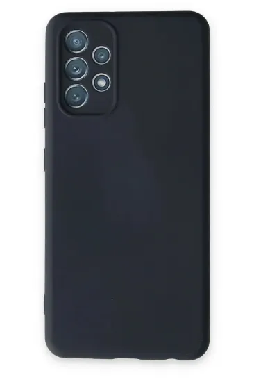 Newface Samsung Galaxy A32 Kılıf Nano içi Kadife Silikon - Lacivert resmi