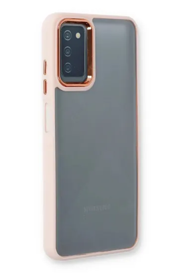 Newface Samsung Galaxy A03S Kılıf Dora Kapak - Pudra resmi