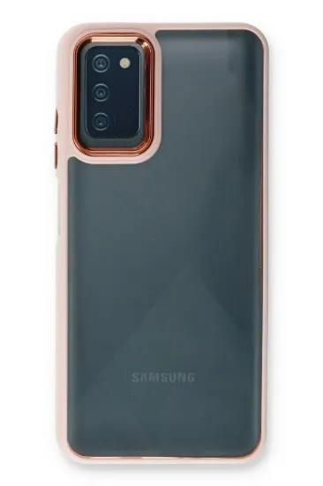Newface Samsung Galaxy A03S Kılıf Dora Kapak - Pudra resmi
