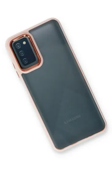 Newface Samsung Galaxy A03S Kılıf Dora Kapak - Pudra resmi