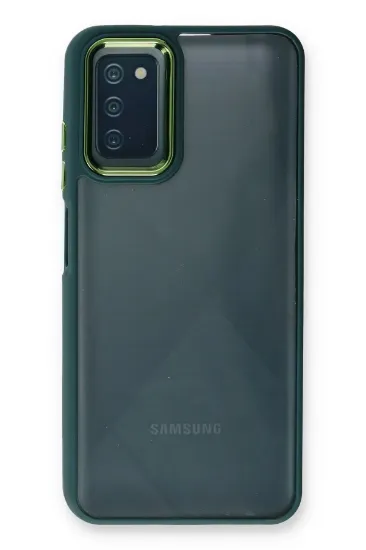 Newface Samsung Galaxy A03S Kılıf Dora Kapak - Haki Yeşil resmi