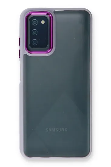 Newface Samsung Galaxy A03S Kılıf Dora Kapak - Lila resmi
