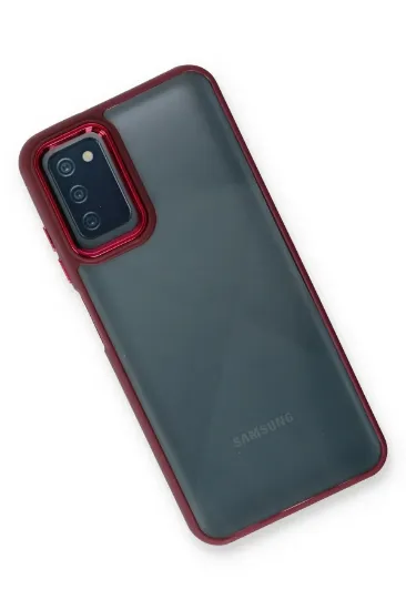 Newface Samsung Galaxy A03S Kılıf Dora Kapak - Kırmızı resmi