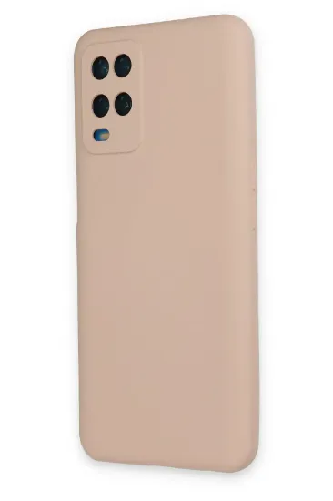 Newface Oppo A54 4G Kılıf Nano içi Kadife Silikon - Pudra resmi