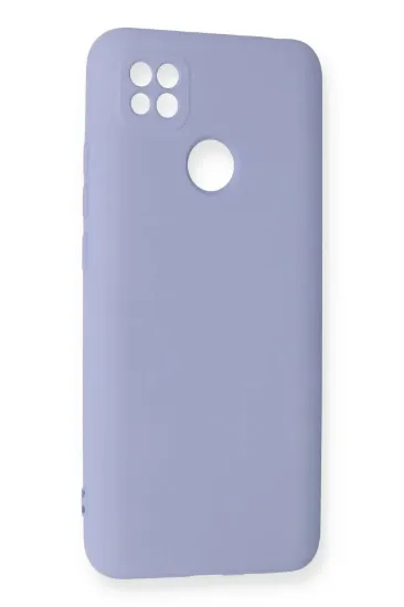 Newface Xiaomi Redmi 9C Kılıf Nano içi Kadife Silikon - Lila resmi