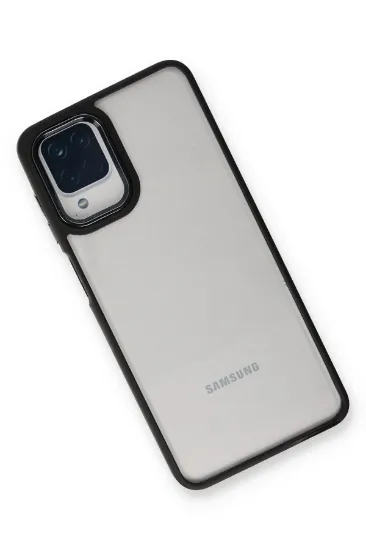 Newface Samsung Galaxy A22 Kılıf Dora Kapak - Siyah resmi