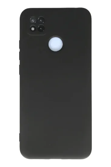 Newface Xiaomi Redmi 9C Kılıf Nano içi Kadife Silikon - Gri resmi