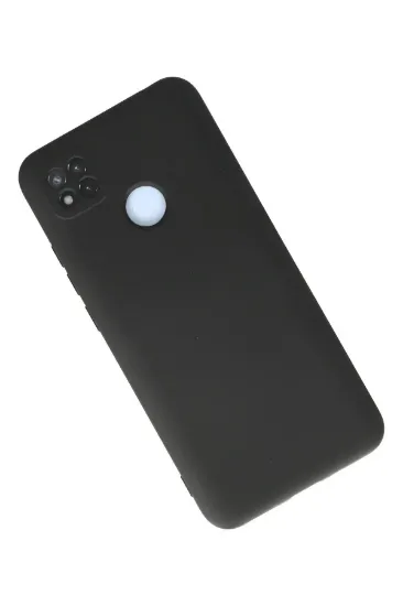 Newface Xiaomi Redmi 9C Kılıf Nano içi Kadife Silikon - Gri resmi