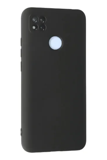 Newface Xiaomi Redmi 9C Kılıf Nano içi Kadife Silikon - Gri resmi