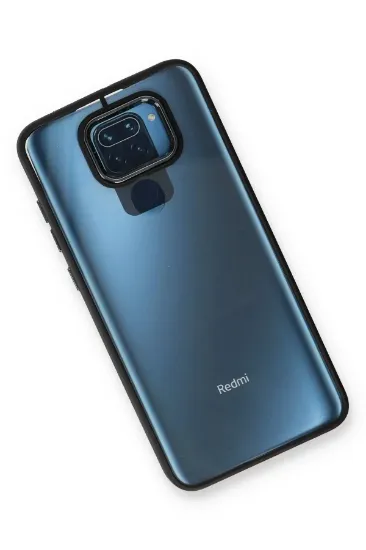 Newface Xiaomi Redmi Note 9 Kılıf Dora Kapak - Siyah resmi