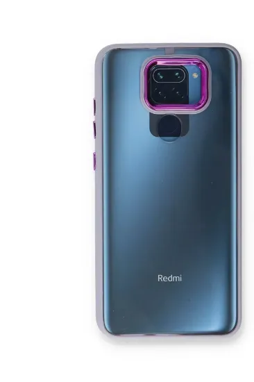 Newface Xiaomi Redmi Note 9 Kılıf Dora Kapak - Lila resmi