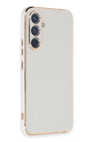 Newface Samsung Galaxy A54 5G Kılıf Volet Silikon - Beyaz resmi