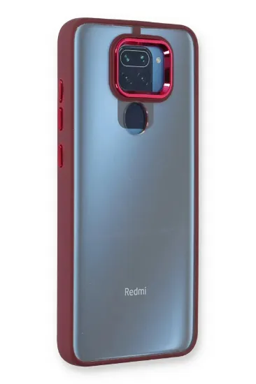 Newface Xiaomi Redmi Note 9 Kılıf Dora Kapak - Kırmızı resmi