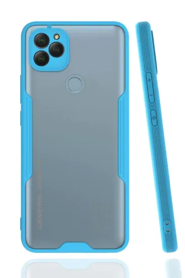 Newface General Mobile GM 22 Kılıf Platin Silikon - Mavi resmi