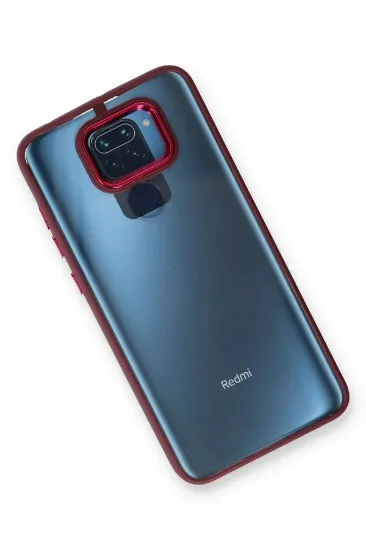 Newface Xiaomi Redmi Note 9 Kılıf Dora Kapak - Kırmızı resmi