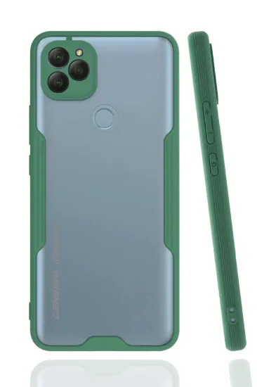 Newface General Mobile GM 22 Kılıf Platin Silikon - Yeşil resmi