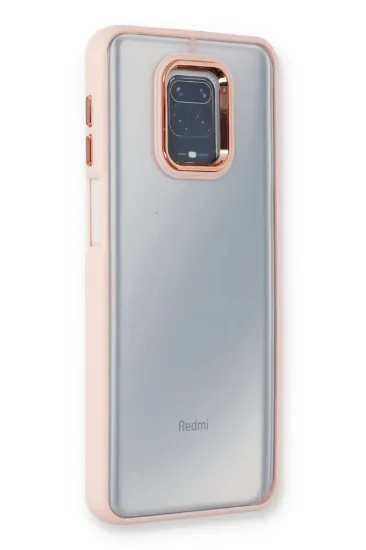 Newface Xiaomi Redmi Note 9 Pro Kılıf Dora Kapak - Pudra resmi