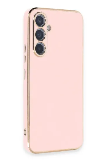Newface Samsung Galaxy A54 5G Kılıf Volet Silikon - Pembe resmi
