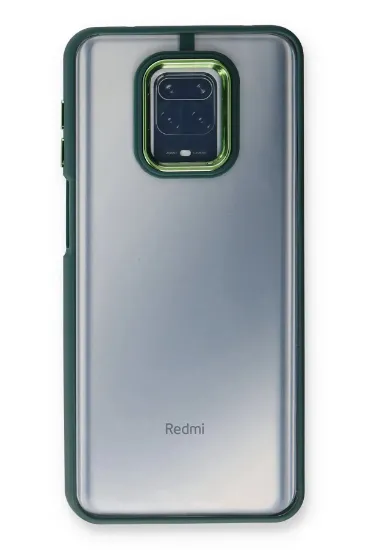 Newface Xiaomi Redmi Note 9 Pro Kılıf Dora Kapak - Haki Yeşil resmi
