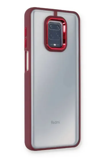 Newface Xiaomi Redmi Note 9 Pro Kılıf Dora Kapak - Kırmızı resmi