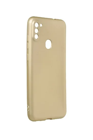 Newface Samsung Galaxy A11 Kılıf First Silikon - Gold resmi