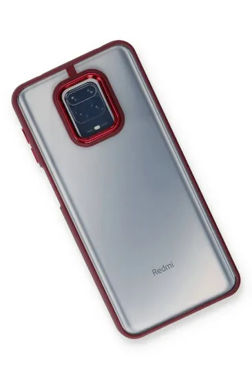 Newface Xiaomi Redmi Note 9 Pro Kılıf Dora Kapak - Kırmızı resmi