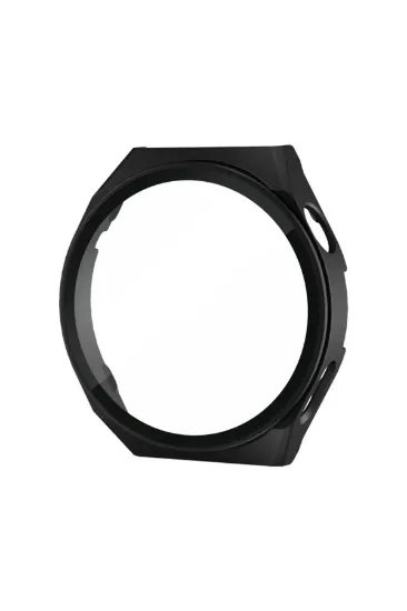 Newface Huawei Watch GT2 42mm Dota Camlı Kasa Ekran Koruyucu - Siyah resmi