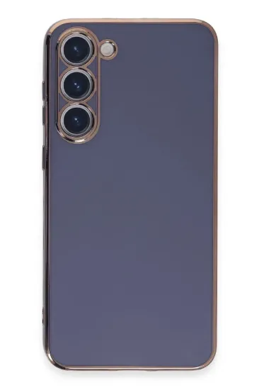 Newface Samsung Galaxy S23 Kılıf Volet Silikon - Mavi resmi