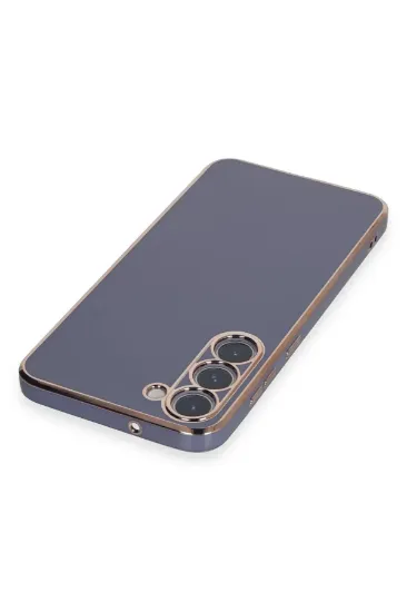 Newface Samsung Galaxy S23 Kılıf Volet Silikon - Mavi resmi