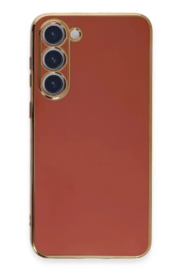 Newface Samsung Galaxy S23 Kılıf Volet Silikon - Kırmızı resmi