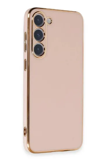 Newface Samsung Galaxy S23 Kılıf Volet Silikon - Pembe resmi