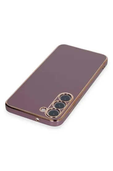 Newface Samsung Galaxy S23 Kılıf Volet Silikon - Mor resmi