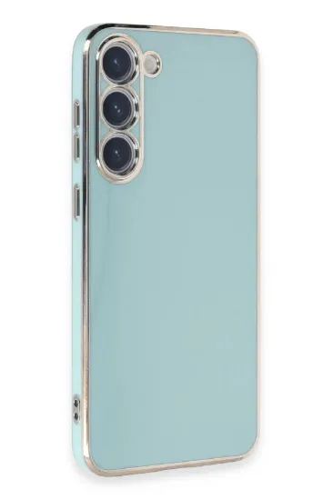 Newface Samsung Galaxy S23 Kılıf Volet Silikon - Açık Yeşil resmi