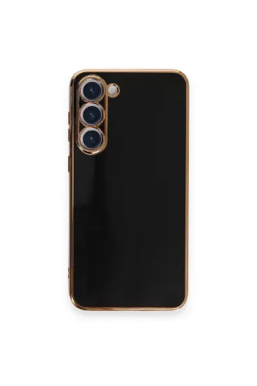 Newface Samsung Galaxy S23 Plus Kılıf Volet Silikon - Siyah resmi