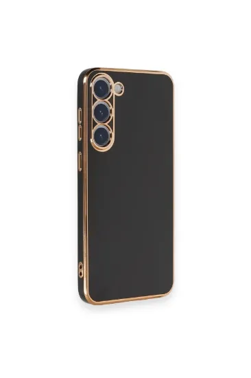 Newface Samsung Galaxy S23 Plus Kılıf Volet Silikon - Siyah resmi