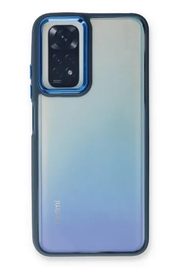 Newface Xiaomi Redmi Note 11 Pro Kılıf Dora Kapak - Mavi resmi