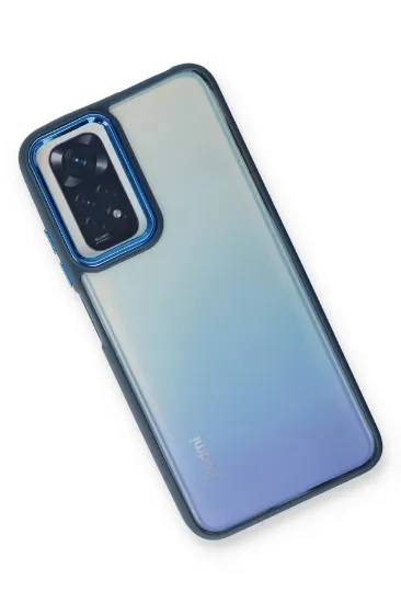 Newface Xiaomi Redmi Note 11 Pro Kılıf Dora Kapak - Mavi resmi