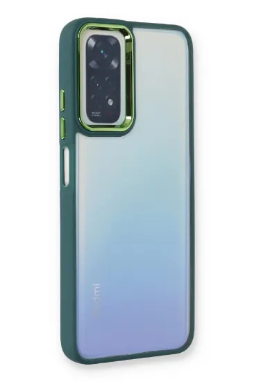 Newface Xiaomi Redmi Note 11 Pro Kılıf Dora Kapak - Haki Yeşil resmi