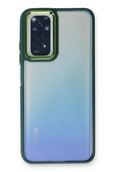 Newface Xiaomi Redmi Note 11 Pro Kılıf Dora Kapak - Haki Yeşil resmi