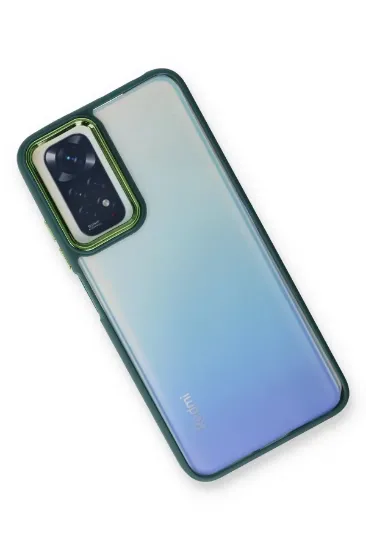 Newface Xiaomi Redmi Note 11 Pro Kılıf Dora Kapak - Haki Yeşil resmi